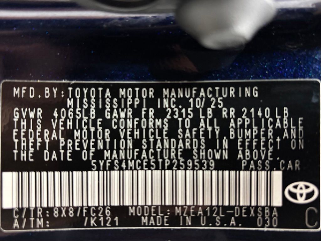 Used 2026 Toyota Corolla SE FWD image 11