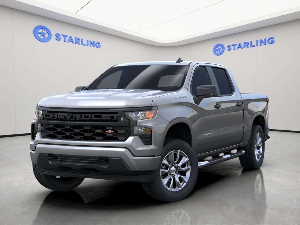 Certified 2025 Chevrolet Silverado 1500 Custom RWD image 6