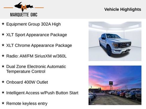Used 2023 Ford F150 XLT w/ Equipment Group 302A High AWD/4WD image 3