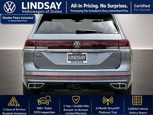 Certified 2025 Volkswagen Atlas SEL Premium R-Line AWD/4WD image 6