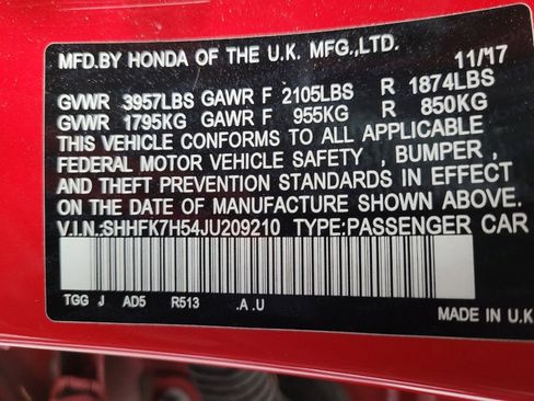 Used 2018 Honda Civic EX image 33