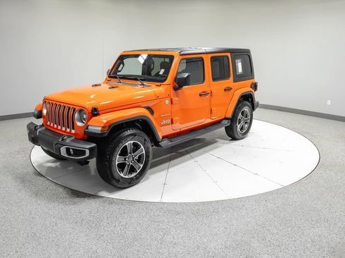 Used 2023 Jeep Wrangler Unlimited Sahara w/ LED Lighting Group AWD/4WD image 37