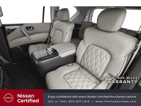 Certified 2024 Nissan Armada Platinum w/ Captain's Chairs Package RWD image 8