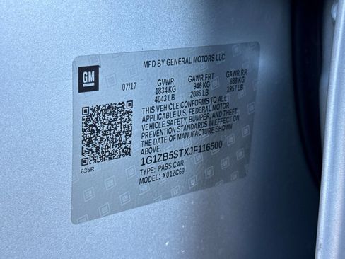 Used 2018 Chevrolet Malibu LS w/ LPO, Convenience Package 1 image 21