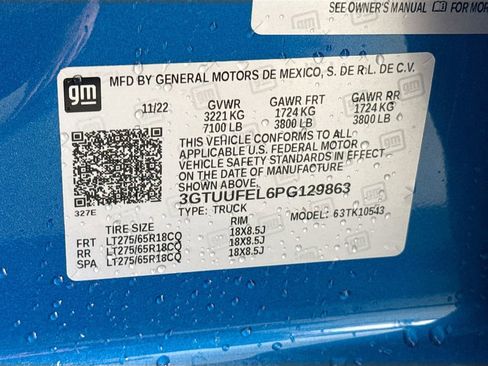 Used 2023 GMC Sierra 1500 AT4X image 34