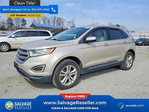 Used 2017 Ford Edge SEL w/ Equipment Group 201A AWD/4WD image 1