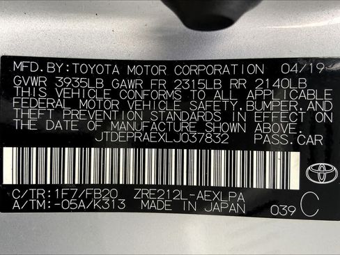 Used 2020 Toyota Corolla LE FWD image 31