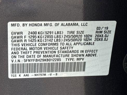 Used 2019 Honda Passport Sport image 30