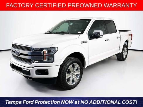 Certified 2020 Ford F150 Platinum w/ Equipment Group 701A Luxury image 1
