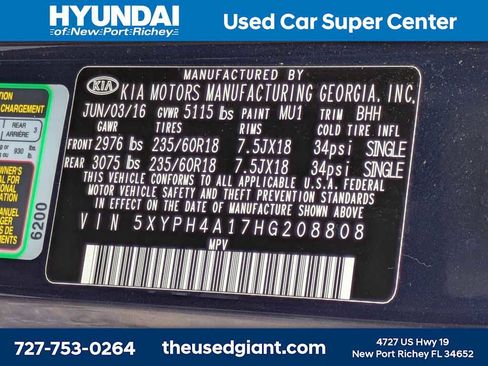 Used 2017 Kia Sorento EX image 36