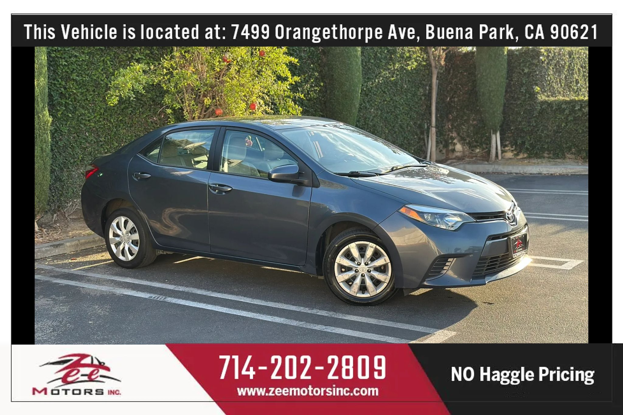 Used 2015 Toyota Corolla LE FWD image 1