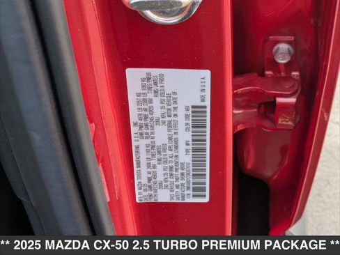 Used 2025 MAZDA CX-50 AWD 2.5 Turbo w/ Weather Package image 15