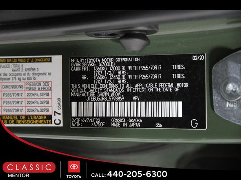 Certified 2020 Toyota 4Runner TRD Pro image 23