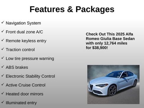 Used 2025 Alfa Romeo Giulia AWD image 4