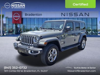 Used 2020 Jeep Wrangler Unlimited Sahara w/ LED Lighting Group