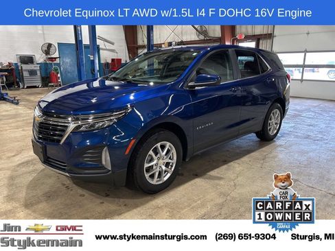 Used 2022 Chevrolet Equinox LT AWD/4WD image 1