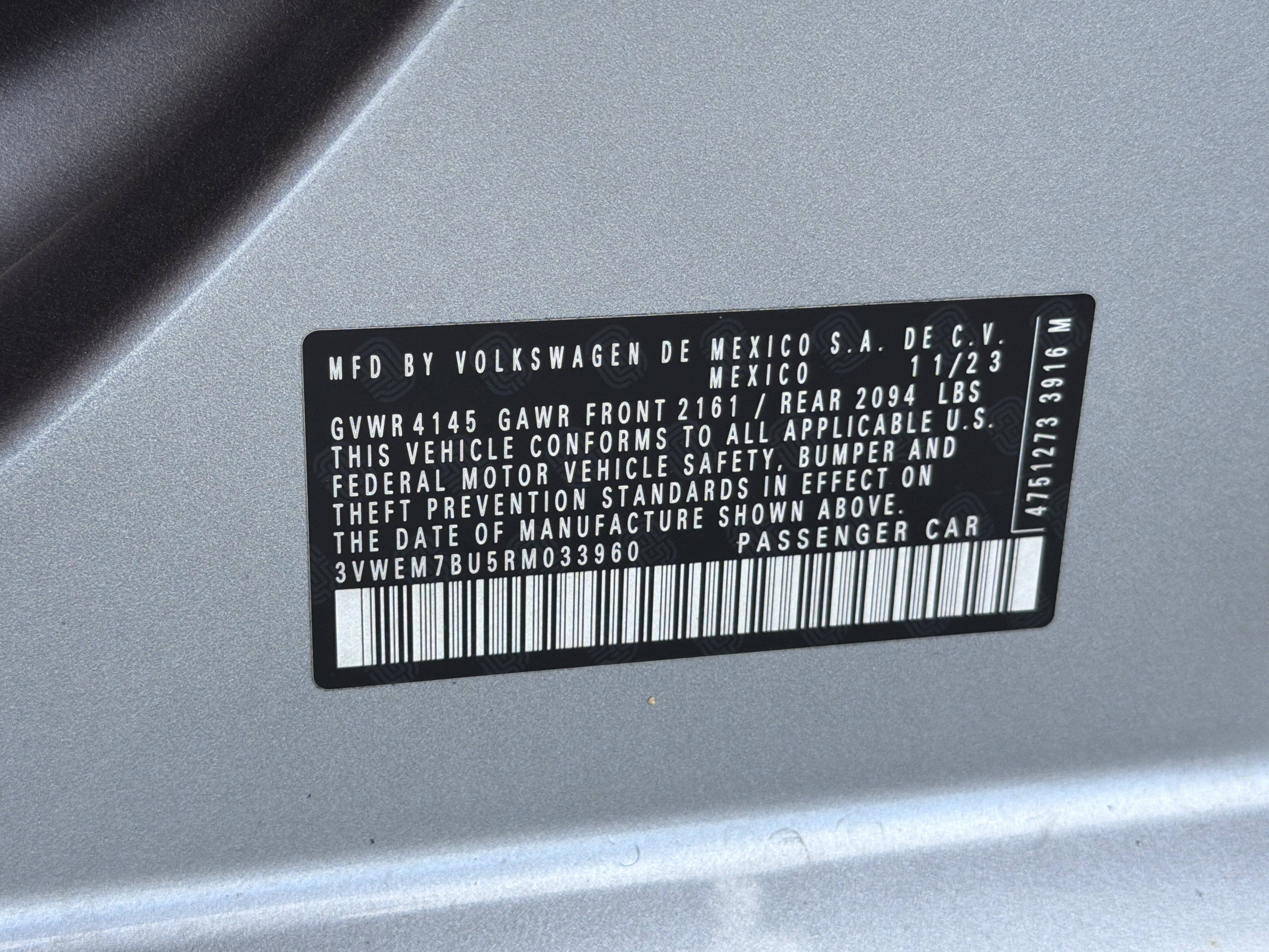Used 2024 Volkswagen Jetta SE FWD image 32