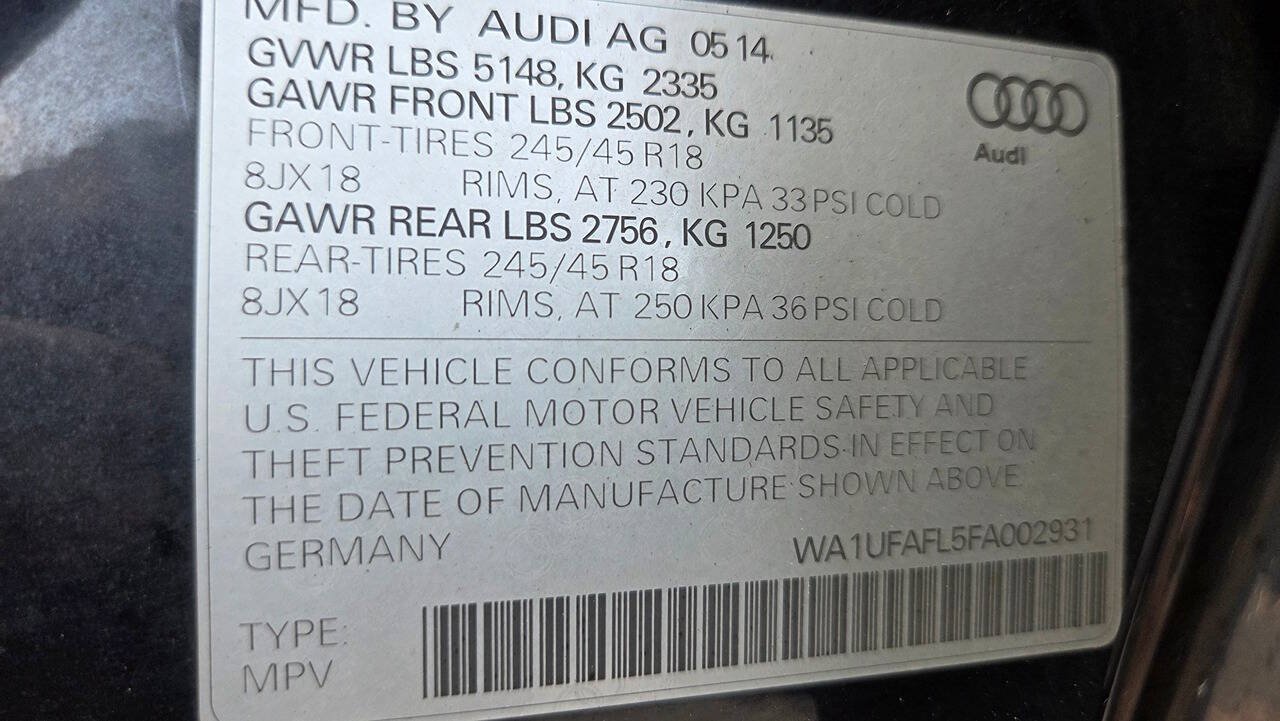 Used 2015 Audi A4 Premium Plus w/ Technology Package AWD/4WD image 47