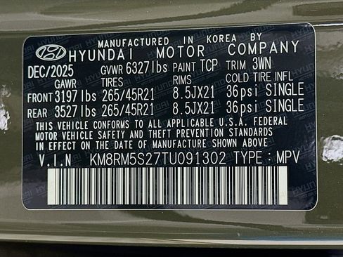 New 2026 Hyundai Palisade Calligraphy image 24