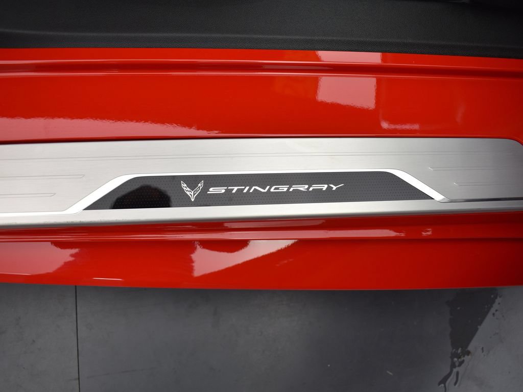 Used 2023 Chevrolet Corvette Stingray Coupe w/ Chrome Exterior Badge Package RWD image 11