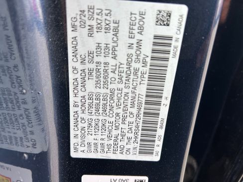 Used 2024 Honda CR-V EX-L image 39