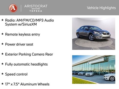 Used 2015 Nissan Altima 2.5 SV image 2