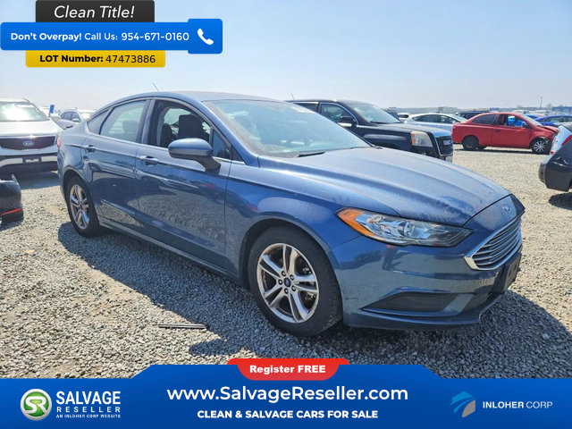 Used 2018 Ford Fusion SE w/ Fusion SE Technology Package FWD image 5