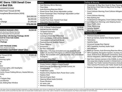 Used 2024 GMC Sierra 1500 Denali w/ Denali Reserve Package AWD/4WD image 50