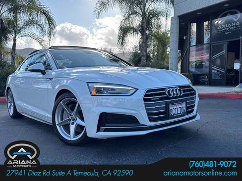 Used 2018 Audi A5 2.0T Premium w/ S Line Sport Package image 1