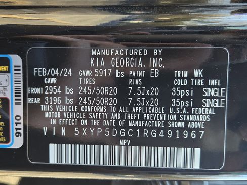 Used 2024 Kia Telluride SX Prestige w/ Towing Package image 37