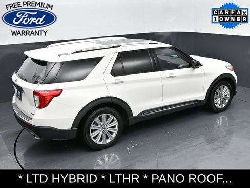 Used 2021 Ford Explorer Limited w/ Hybrid Equipment Group 310A RWD image 32