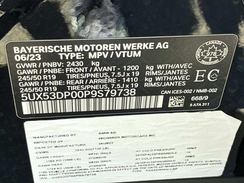 Used 2023 BMW X3 xDrive30i AWD/4WD image 34