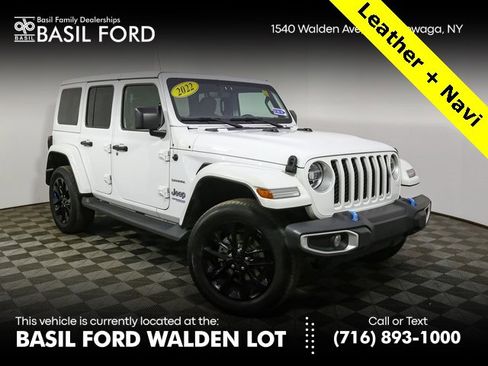 Used 2022 Jeep Wrangler Unlimited Sahara w/ Cold Weather Group image 1