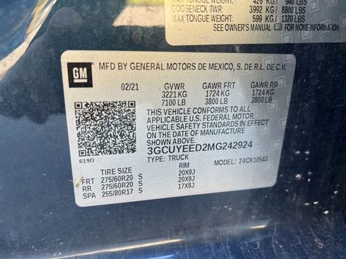 Used 2021 Chevrolet Silverado 1500 RST w/ Convenience Package II AWD/4WD image 22