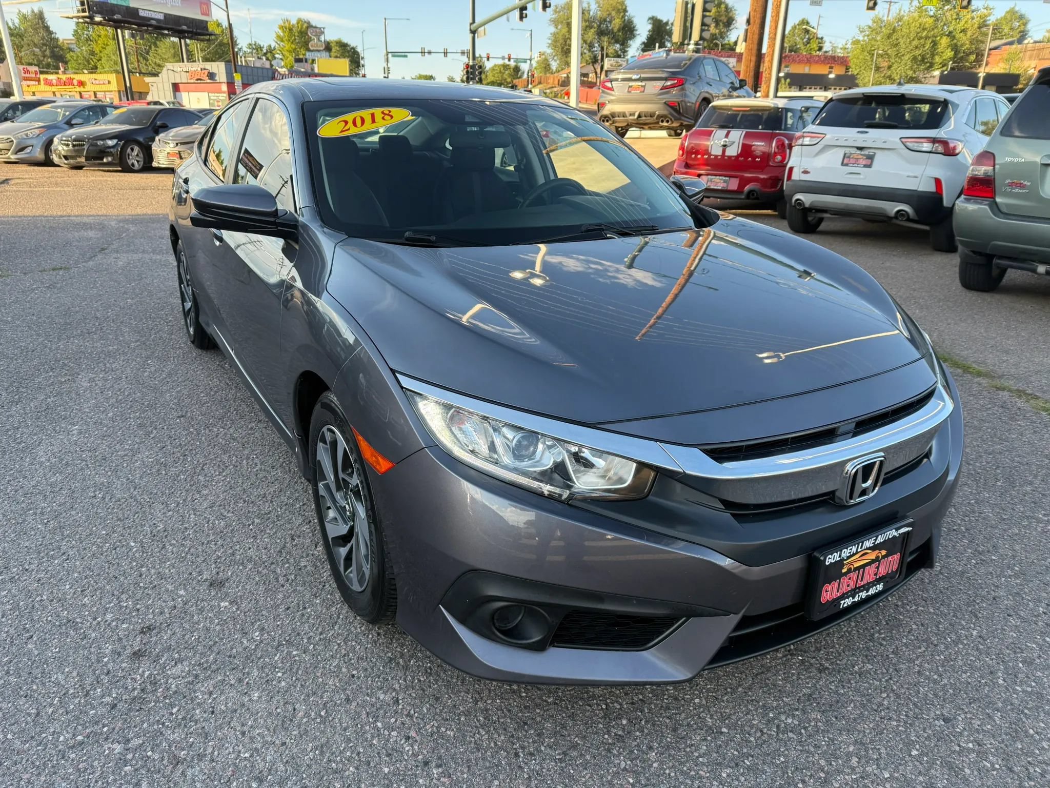 Used 2018 Honda Civic EX image 2