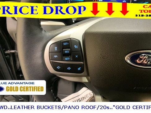 Certified 2022 Ford Explorer XLT w/ Equipment Group 202A image 37
