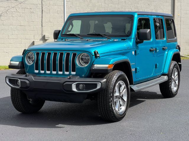 Used 2020 Jeep Wrangler Unlimited Sahara AWD/4WD image 36