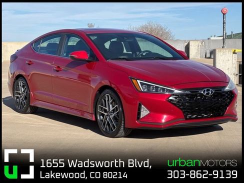 Used 2019 Hyundai Elantra Sport w/ Cargo Package FWD image 1