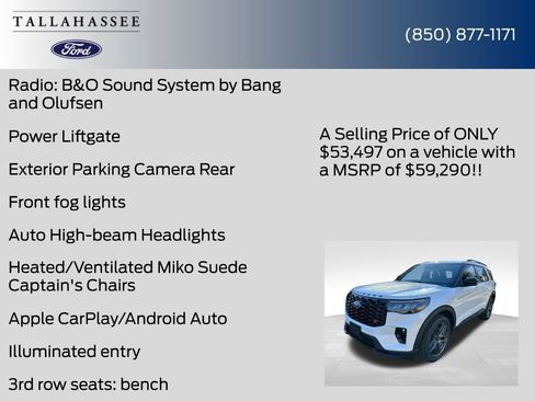 New 2026 Ford Explorer ST image 24