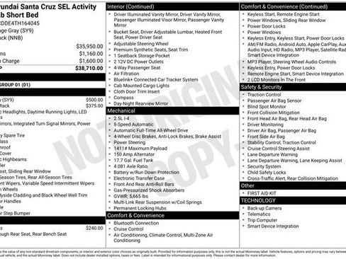 New 2026 Hyundai Santa Cruz SEL AWD/4WD image 4