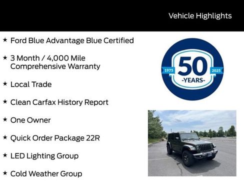 Used 2021 Jeep Wrangler Unlimited Rubicon w/ LED Lighting Group AWD/4WD image 3