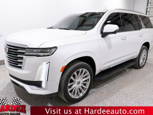 Used 2021 Cadillac Escalade Premium Luxury Platinum image 2