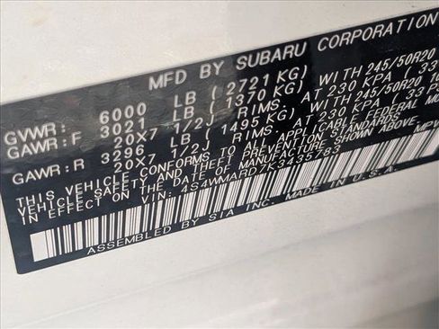 Used 2019 Subaru Ascent Touring w/ Popular Package #2A image 15