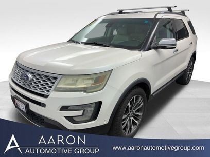 Used 2016 Ford Explorer Platinum