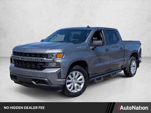 Used 2022 Chevrolet Silverado 1500 Custom RWD image 1
