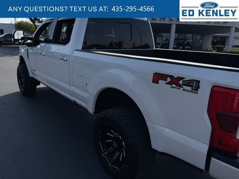 Used 2018 Ford F350 Platinum w/ Platinum Ultimate Package AWD/4WD image 40