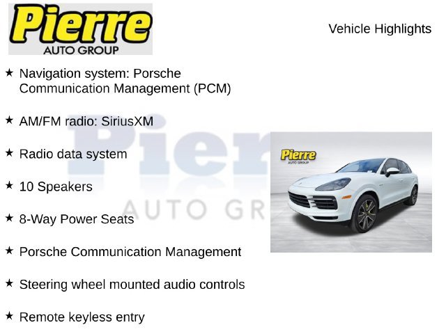 Used 2020 Porsche Cayenne E-Hybrid AWD/4WD image 7