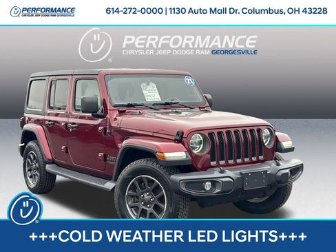 Used 2021 Jeep Wrangler Unlimited Sahara image 1