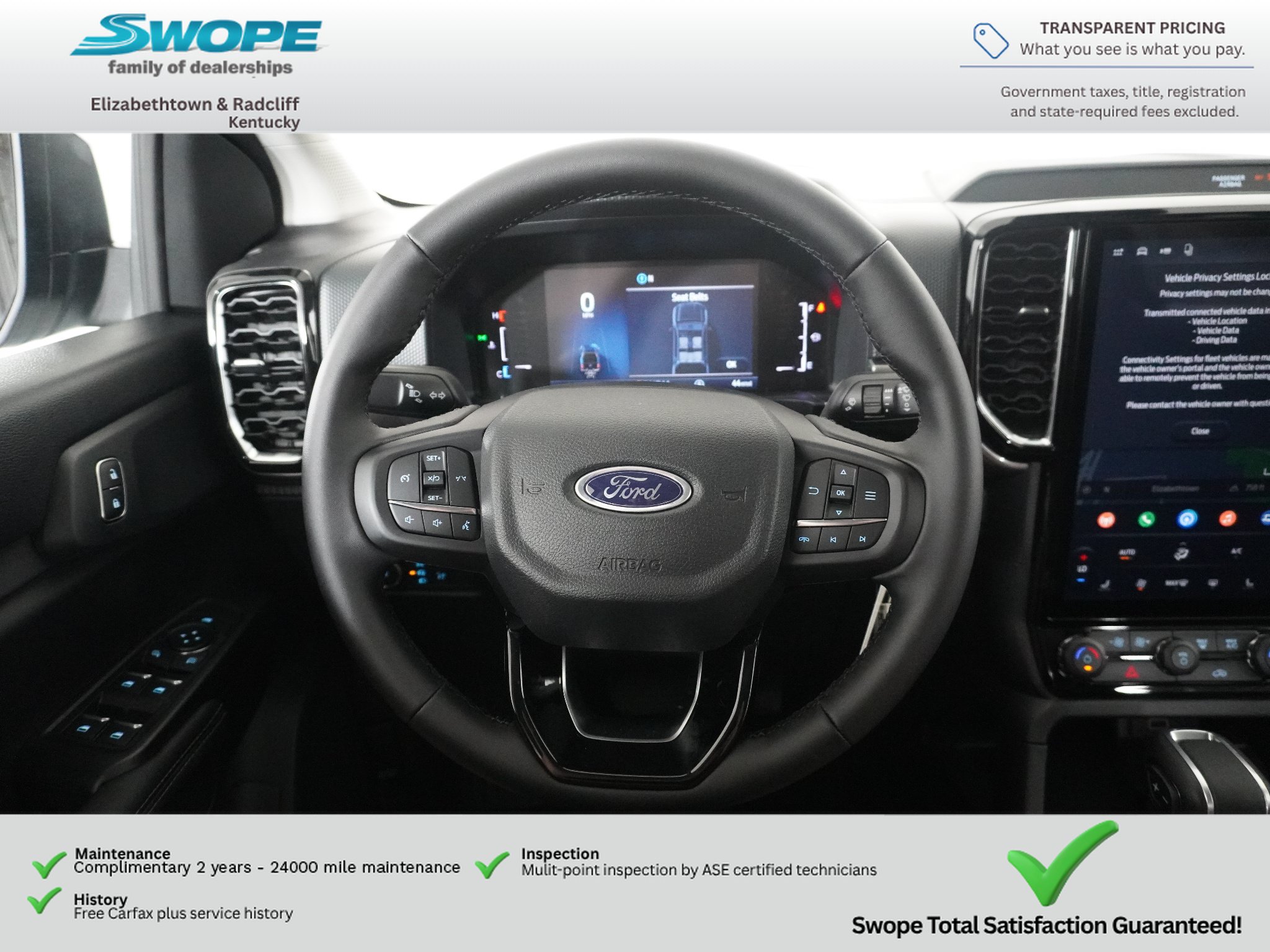 New 2026 Ford Ranger XLT w/ Equipment Group 301A High AWD/4WD image 17