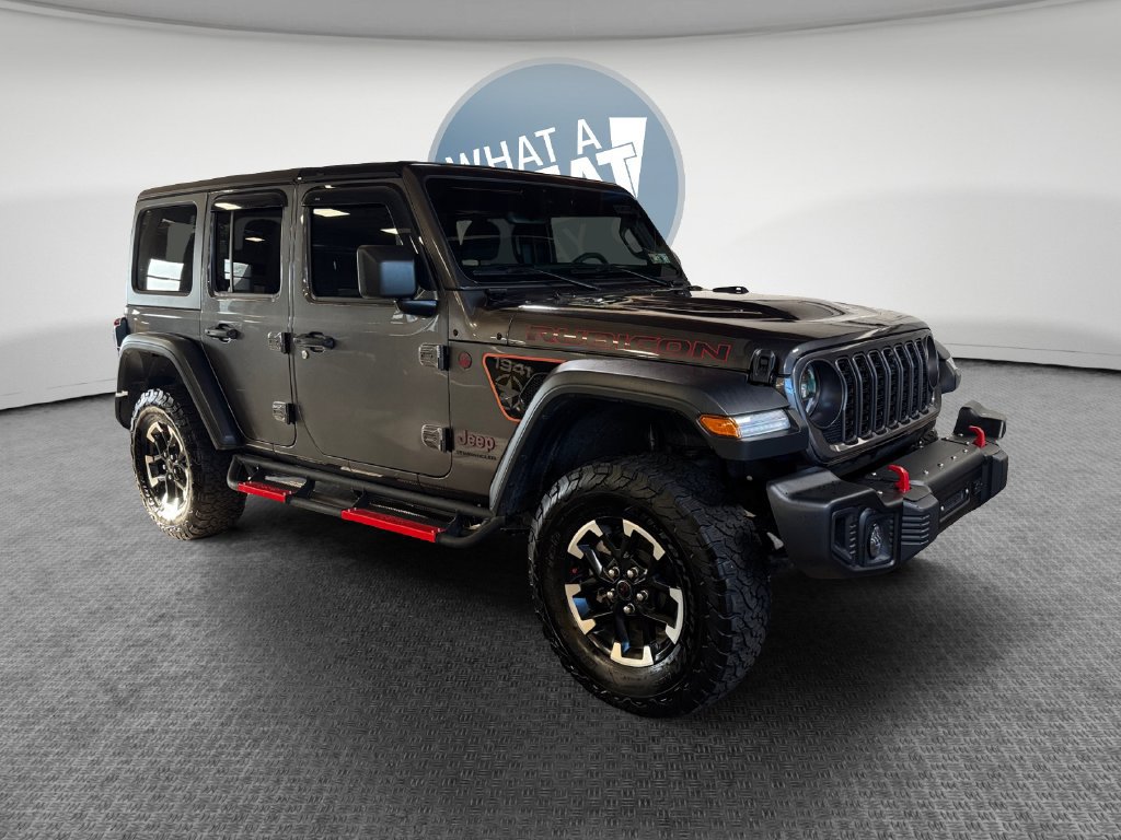 Used 2024 Jeep Wrangler Unlimited Rubicon w/ Technology Group AWD/4WD image 1
